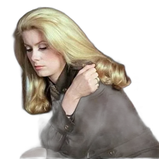 jacket, jewelry, hair, staff transparent PNG cut-out