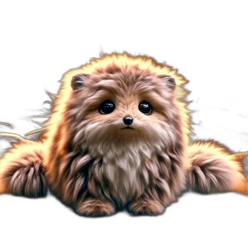 animal, creature, staff, hair transparent PNG cut-out