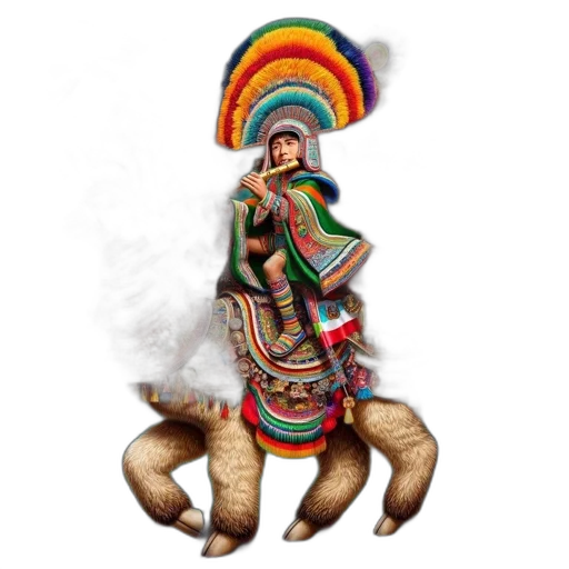 staff, mask, hat, umbrella transparent PNG cut-out