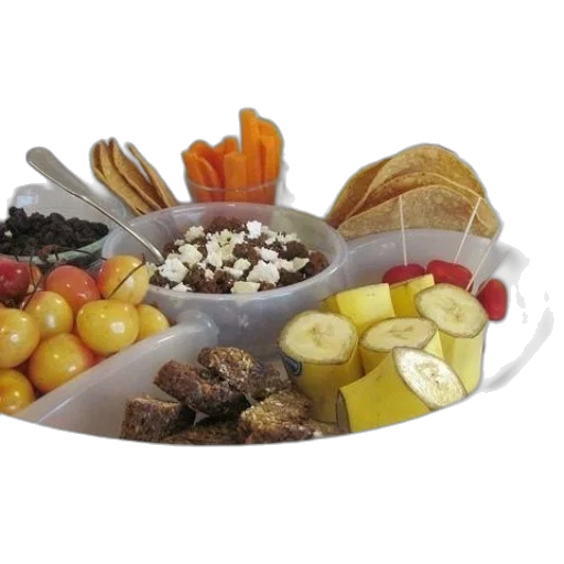 food, colorful, snack, platter transparent PNG cut-out