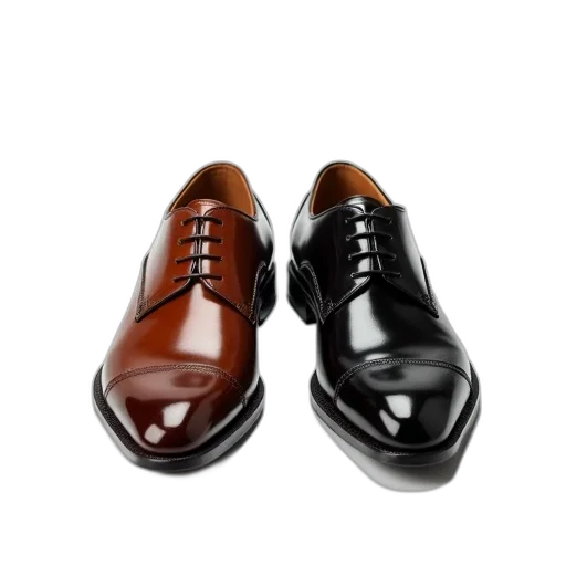 shoes, photorealistic, 3d render, pair transparent PNG cut-out