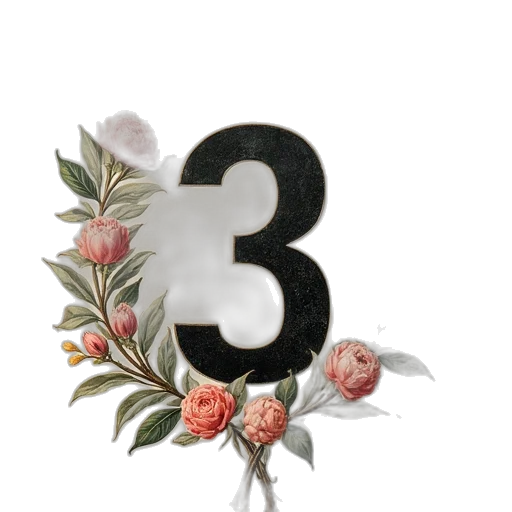 flower, jewelry, crown, 3d render transparent PNG cut-out