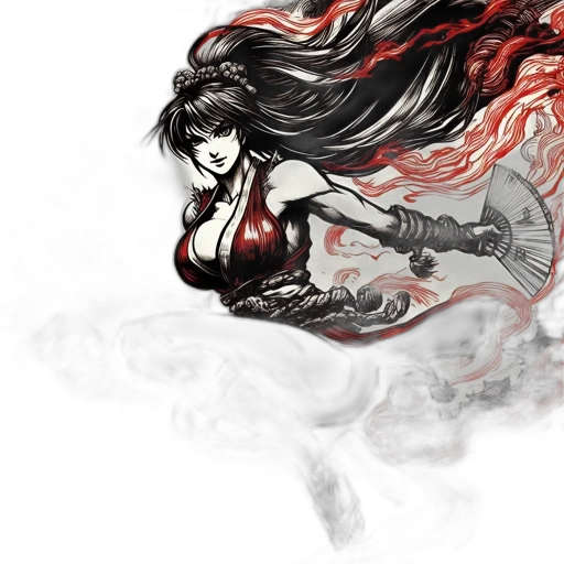 dress, fantasy art, comic book art, concept art transparent PNG cut-out