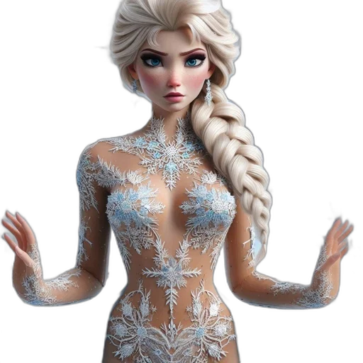 dress, 3d render, concept art, fantasy art transparent PNG cut-out