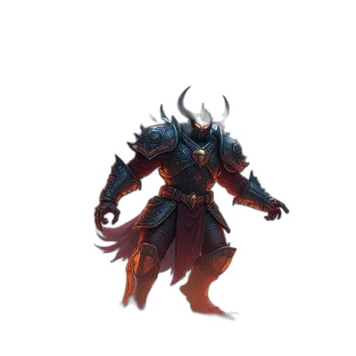 creature, dragon, staff, mask transparent PNG cut-out