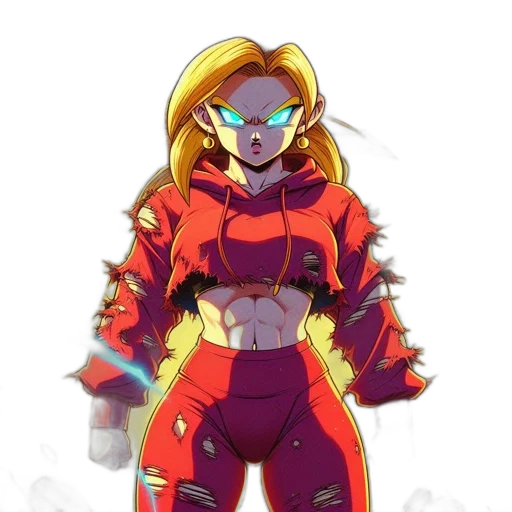 jacket, robot, concept art, cyberpunk transparent PNG cut-out