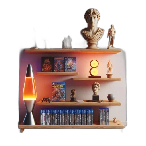 furniture, 3d render, concept art, fire transparent PNG cut-out