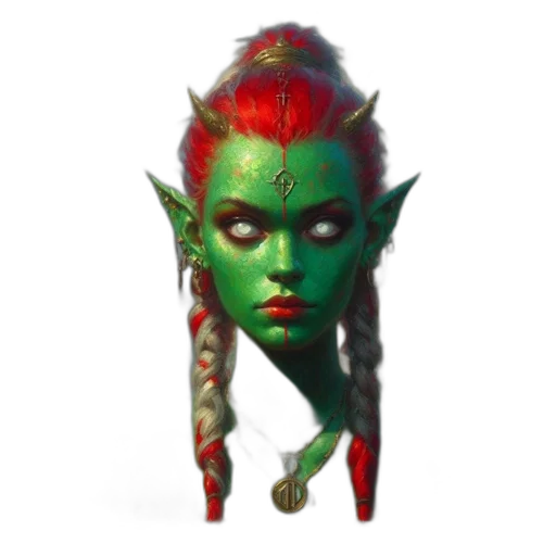 staff, jewelry, face, mask transparent PNG cut-out