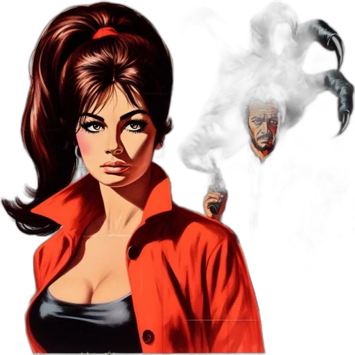 comic book art, concept art, cartoon, fantasy art transparent PNG cut-out
