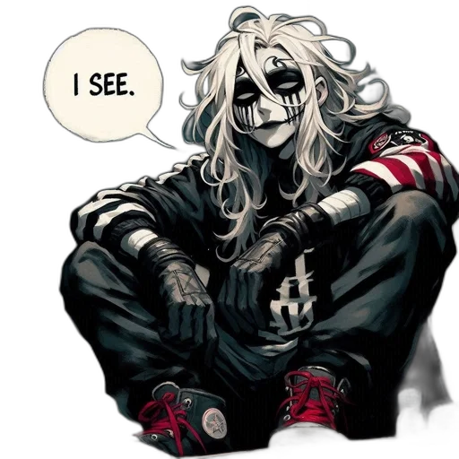 mask, face, creature, comic book art transparent PNG cut-out