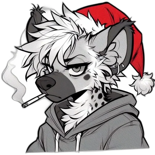 hat, cartoon, pixel art, cyberpunk transparent PNG cut-out