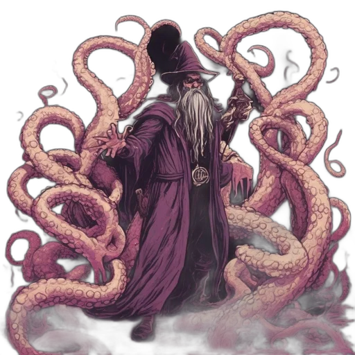 creature, staff, hair, concept art transparent PNG cut-out
