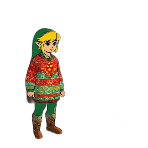 jacket, mask, 3d render, pixel art transparent PNG cut-out