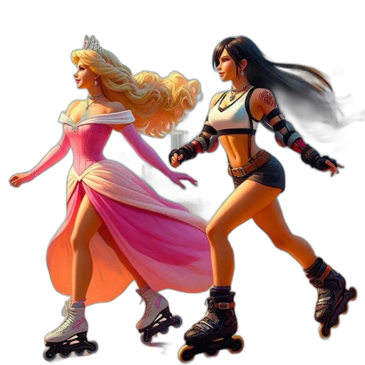 concept art, fantasy art, 3d render, comic book art transparent PNG cut-out