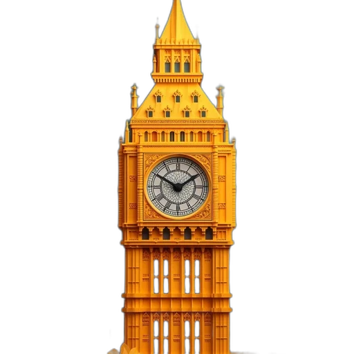 building, weapon, 3d render, concept art transparent PNG cut-out