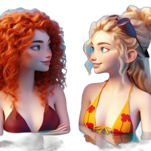 concept art, 3d render, fantasy art, pixel art transparent PNG cut-out