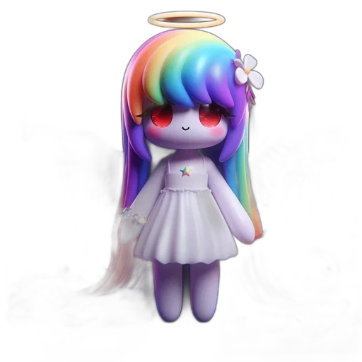dress, staff, robot, pixel art transparent PNG cut-out