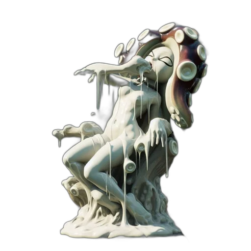 robot, creature, face, concept art transparent PNG cut-out