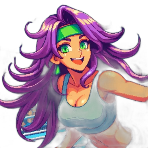 anime, pixel art, watercolor, vaporwave transparent PNG cut-out