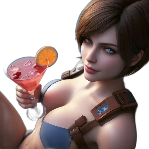 concept art, fantasy art, photorealistic, 3d render transparent PNG cut-out
