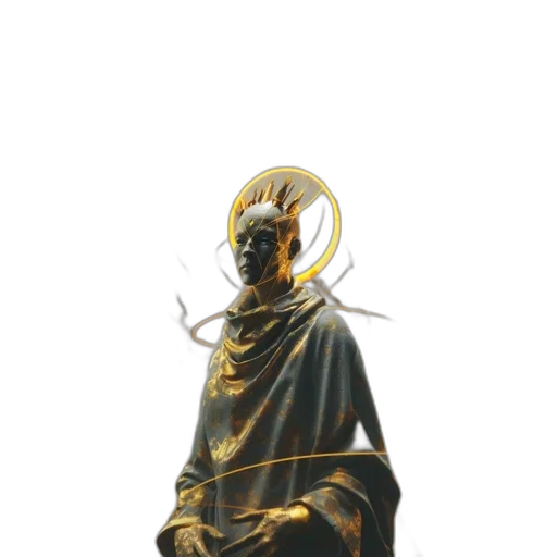 staff, mask, crown, sword transparent PNG cut-out