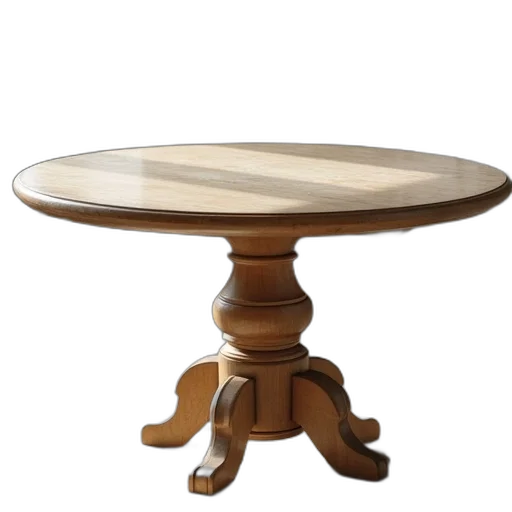 furniture, 3d render, earth tones, table transparent PNG cut-out