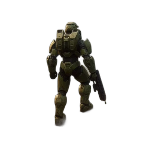robot, weapon, creature, 3d render transparent PNG cut-out