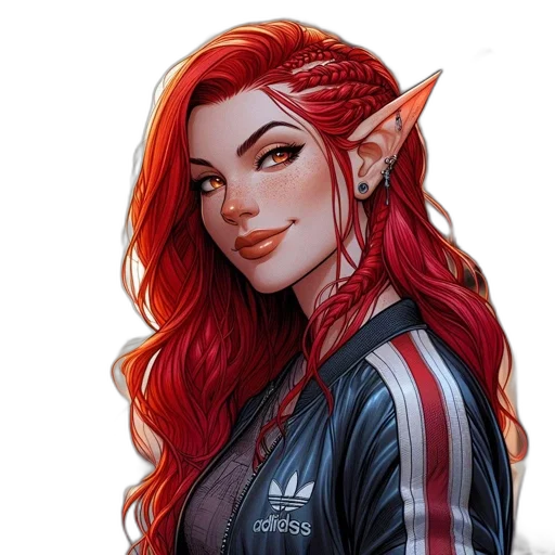 jacket, face, comic book art, fantasy art transparent PNG cut-out
