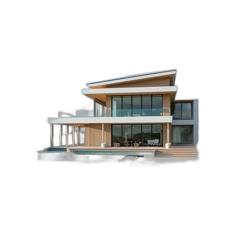 building, furniture, 3d render, photorealistic transparent PNG cut-out