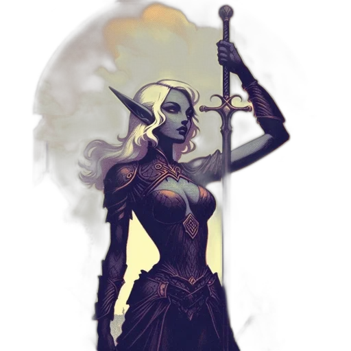 staff, sword, fantasy art, concept art transparent PNG cut-out