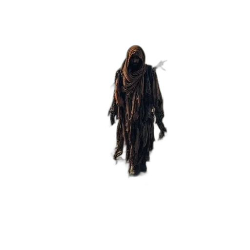 staff, creature, hair, jacket transparent PNG cut-out