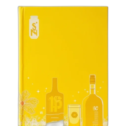 bottle, food, golden, back transparent PNG cut-out