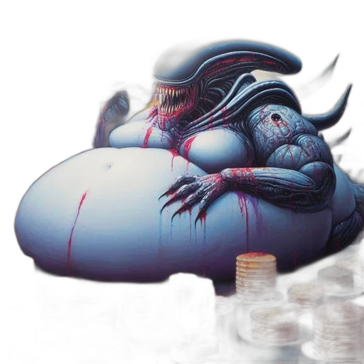 creature, concept art, 3d render, fantasy art transparent PNG cut-out