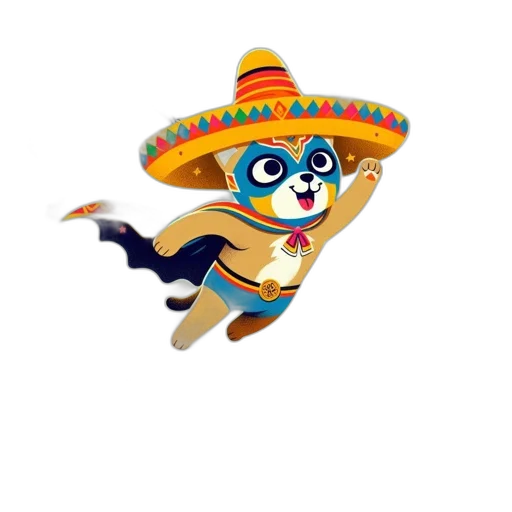 staff, animal, hat, concept art transparent PNG cut-out