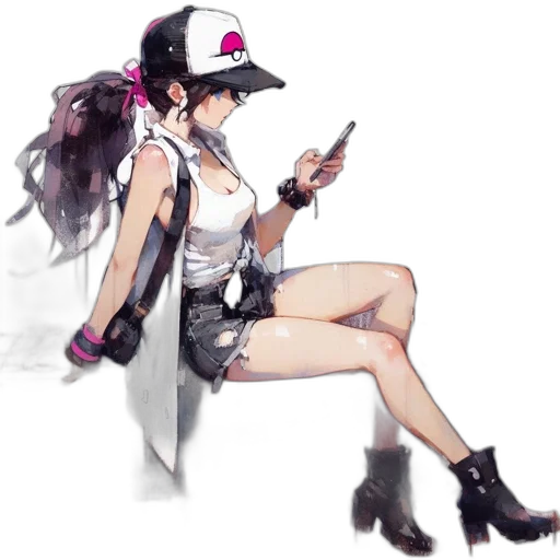 weapon, staff, hat, concept art transparent PNG cut-out