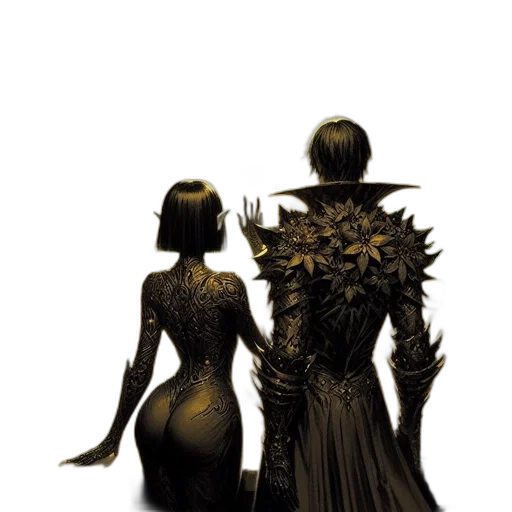 dress, mask, crown, concept art transparent PNG cut-out