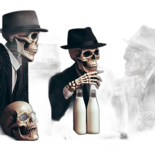 bottle, mask, concept art, fantasy art transparent PNG cut-out