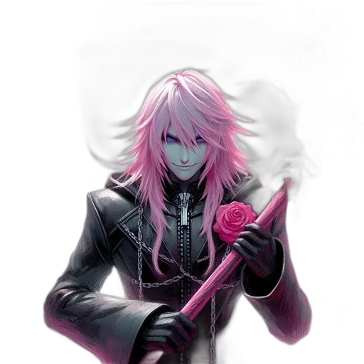 jacket, weapon, sword, staff transparent PNG cut-out