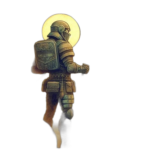 sword, weapon, robot, staff transparent PNG cut-out