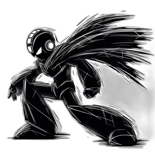 robot, mask, comic book art, concept art transparent PNG cut-out
