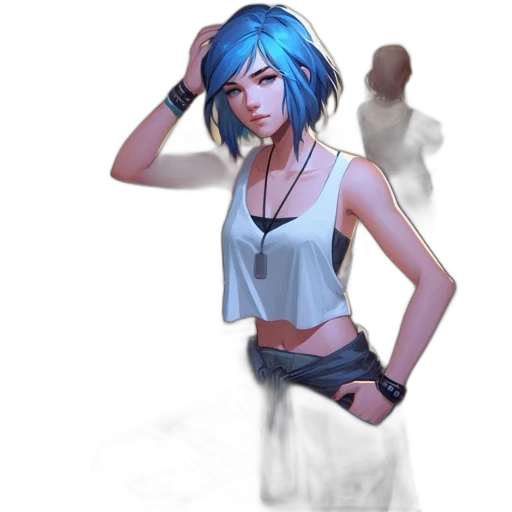 dress, staff, robot, face transparent PNG cut-out