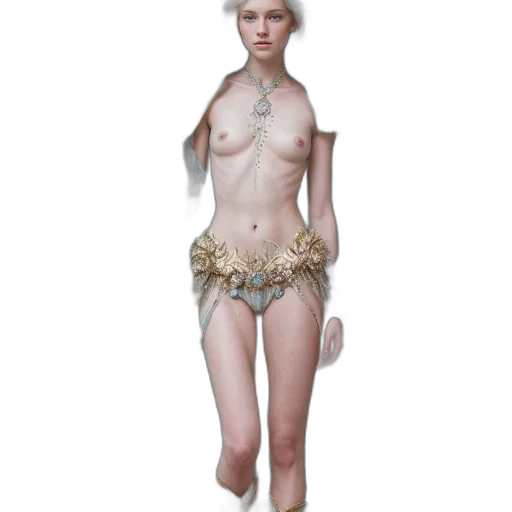 jewelry, dress, concept art, fantasy art transparent PNG cut-out