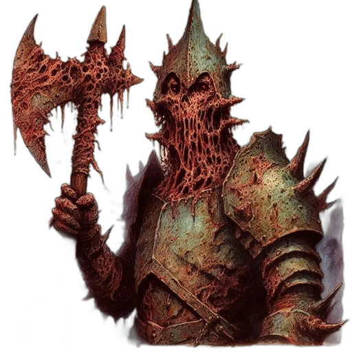 staff, creature, mask, sword transparent PNG cut-out