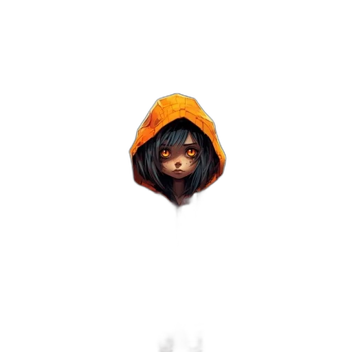 face, mask, jacket, creature transparent PNG cut-out