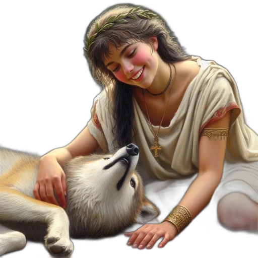 animal, creature, oil painting, photorealistic transparent PNG cut-out