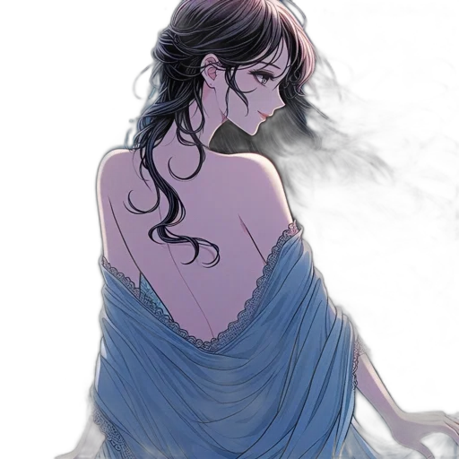 dress, jewelry, crown, fantasy art transparent PNG cut-out