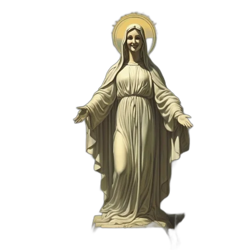 dress, staff, 3d render, concept art transparent PNG cut-out