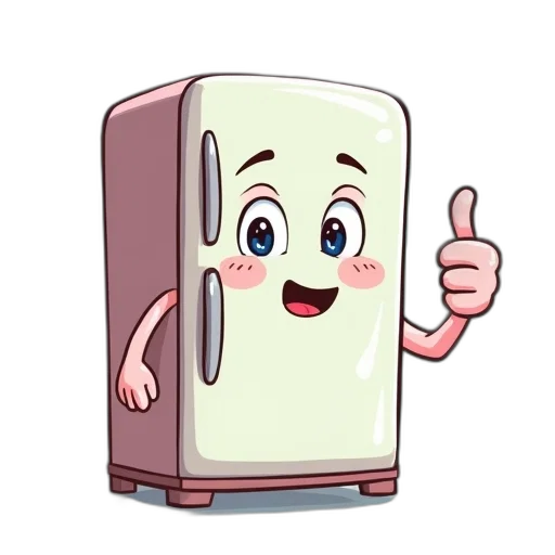 robot, food, face, creature transparent PNG cut-out