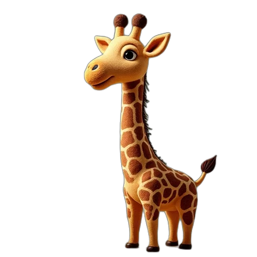 animal, creature, staff, 3d render transparent PNG cut-out