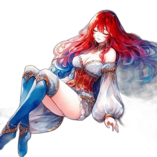 dress, sword, fantasy art, concept art transparent PNG cut-out
